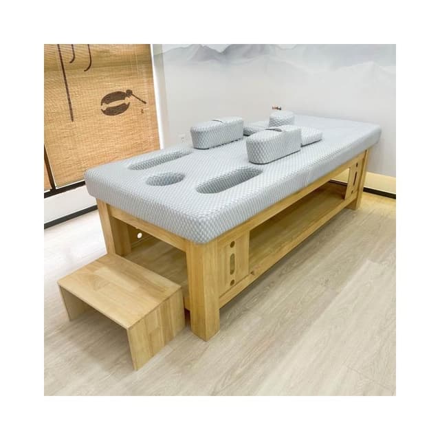 實木美容床按摩床泰式推拿床中醫理療治療床盲人按摩床中式踩背床