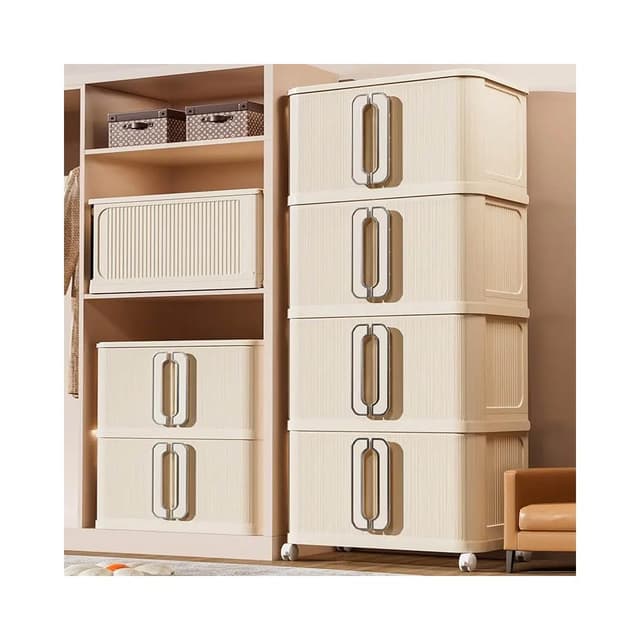 ⭐全臺免運 ⭐新款家用書櫃加厚推拉門多層雜物櫃儲物櫃多層嬰兒衣服衣櫃收納櫃