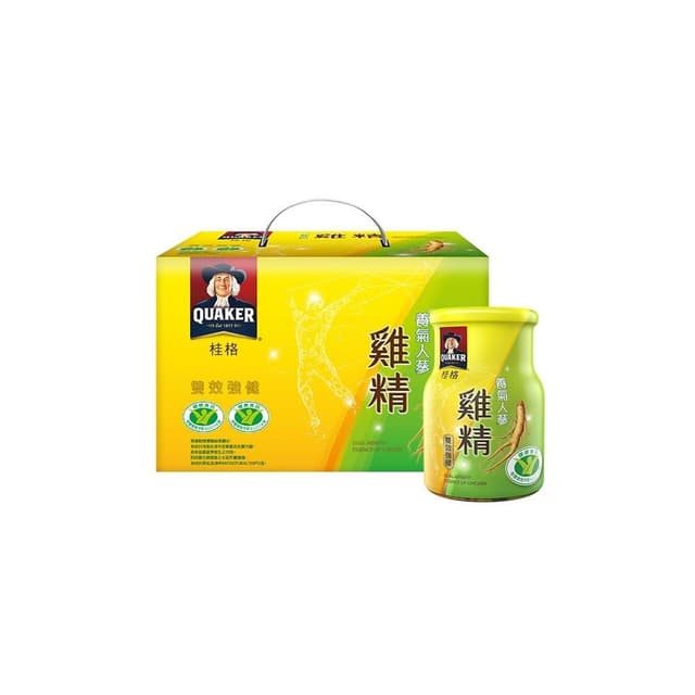 【彤老闆食品百貨】桂格新人蔘雞精禮盒68ml 8入雞精