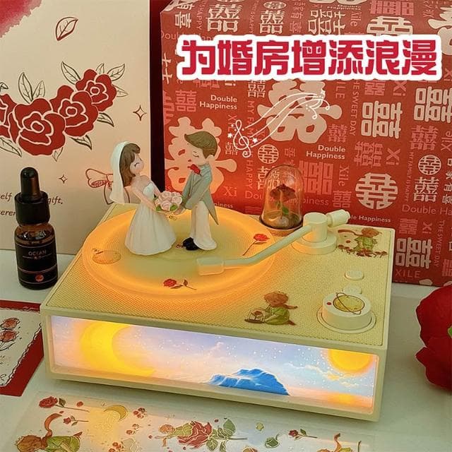 結婚新婚禮物送新人新娘香薰藍牙音響送閨蜜朋友訂婚禮品高檔實用