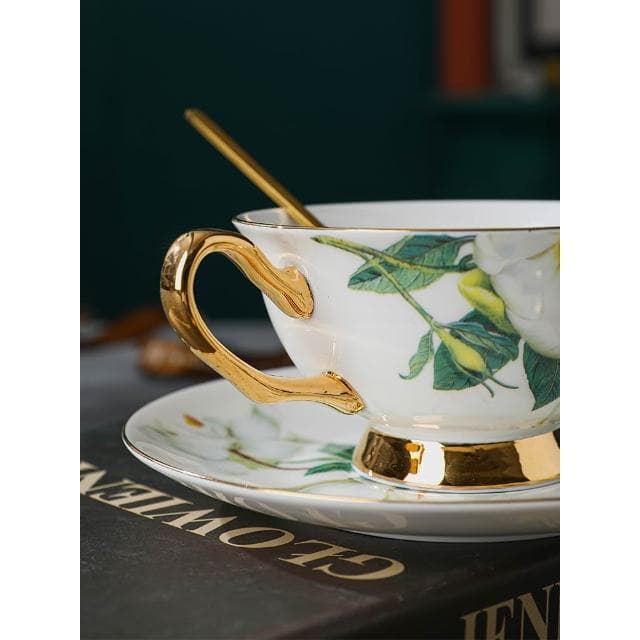 高顏值咖啡杯子高檔精緻骨瓷高級感輕奢陶瓷英式下午茶具套裝禮盒