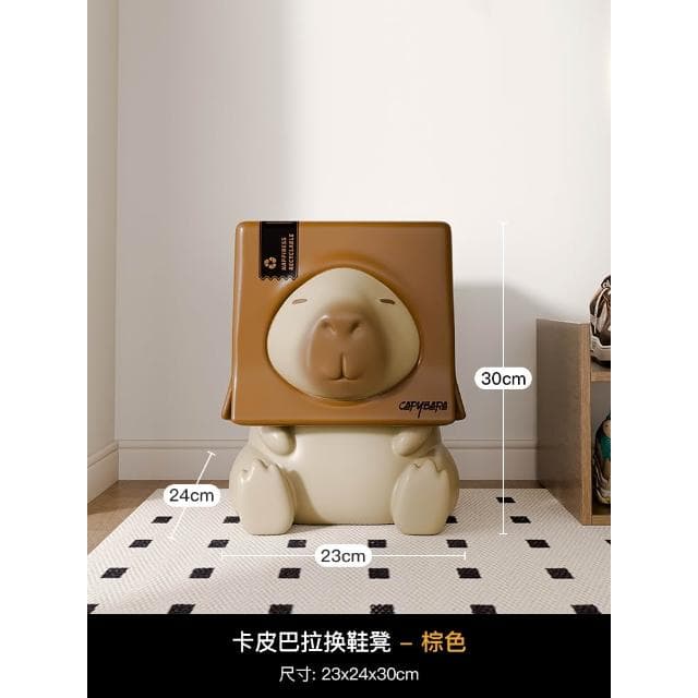 動物坐凳換鞋凳入戶門輕奢高級感家用穿鞋凳創意茶几喬遷新居禮物