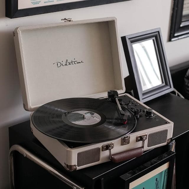 禮品復古黑膠唱片機留聲機藍牙唱盤膠片唱機 音響