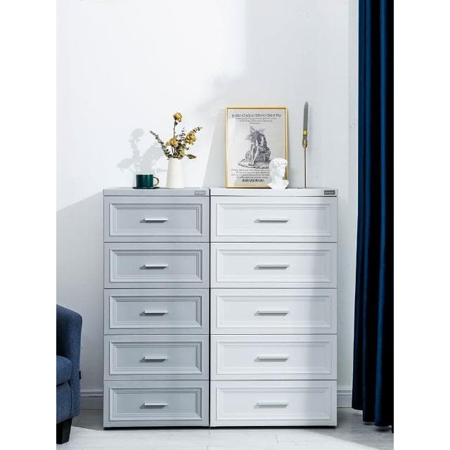 加厚抽屜式收納櫃塑膠多層兒童寶寶嬰兒衣櫃儲物櫃整理櫃五斗櫃子