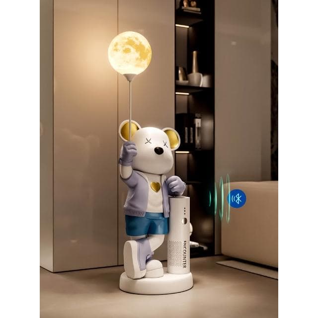 暴力熊擺件客廳電視櫃沙發大型落地裝飾品存錢罐藍牙音箱喬遷禮物