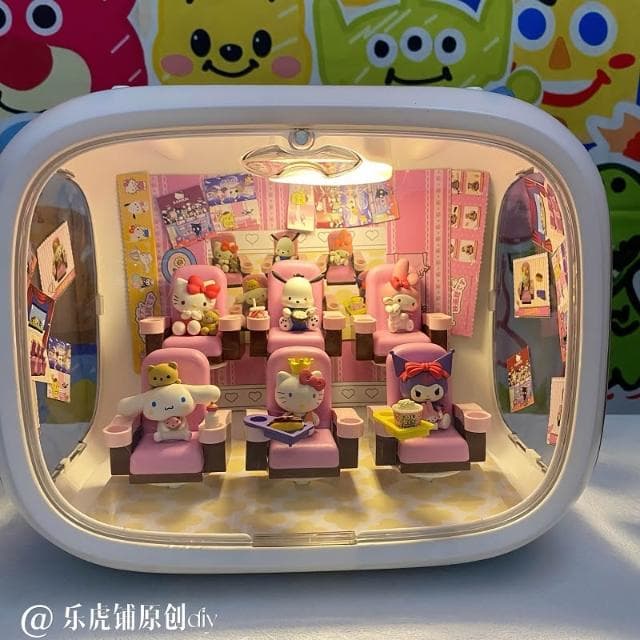 hellokitty系列生日禮物情人節盲盒手辦凱蒂貓哈嘍KT貓送女生女友