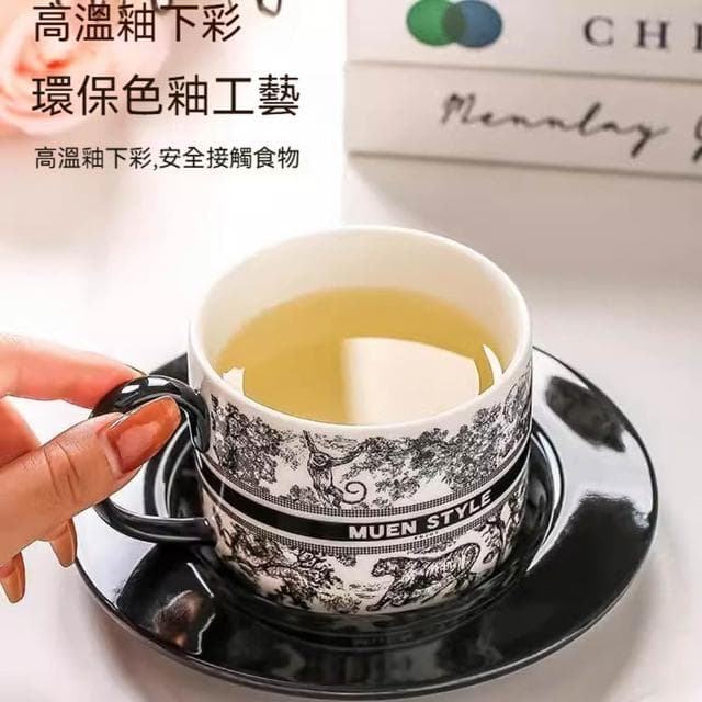 Jimi 集米 陶瓷茶具套裝 精緻下午茶茶具 輕奢高級感茶壺茶杯組 喬遷新居禮物