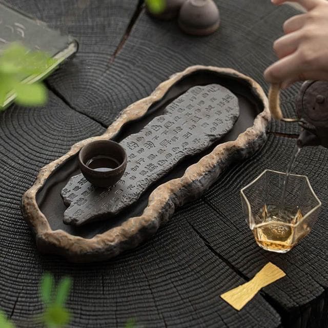 Jimi 集米 茶具 茶具組 茶壺茶杯茶盤套裝 粗陶功夫茶具 禪意茶台 家用辦公茶具