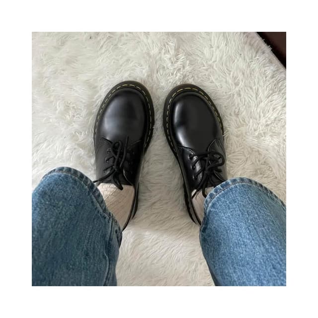 【Dr.Martens】Dr.Martens 1461 馬汀 Smooth 柔霧面 三孔 硬皮 低筒 皮鞋 牛津鞋 11838002