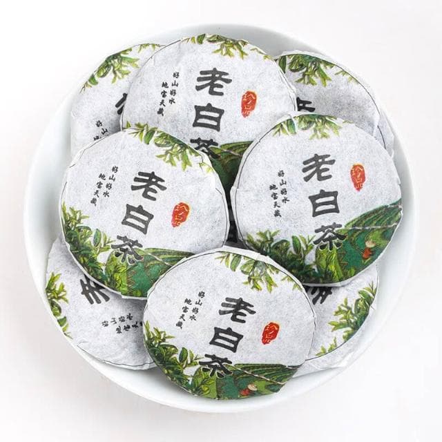 Camelliar閱客福鼎茶葉老白茶陳皮白茶壽眉白茶龍珠貢眉小茶餅試喝裝15泡