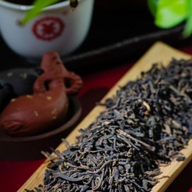 Camelliar中茶 六堡茶 黑 罐裝 150g2021 特級 2018年陳化 窖藏 陳年黑茶 葉散茶 廣西梧州 中糧