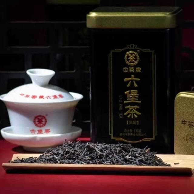 Camelliar中茶 六堡茶 黑 罐裝 150g2021 特級 2018年陳化 窖藏 陳年黑茶 葉散茶 廣西梧州 中糧