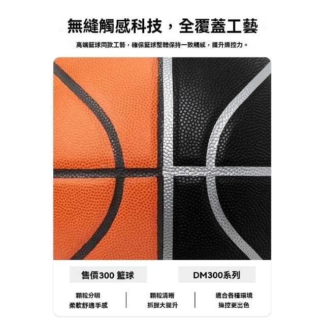 籃球 純色籃球 標準七號藍球（ 男女通用） 軟皮耐磨高彈 專用成人青少年訓練標準藍球 室內室外通用 生日禮物