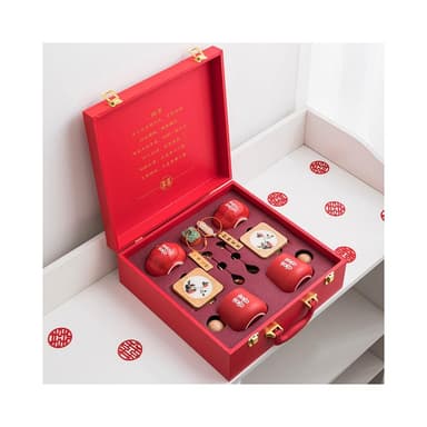 結婚禮物送新人情侶杯子新婚夫婦禮品實用新娘閨蜜訂婚送姐妹朋友