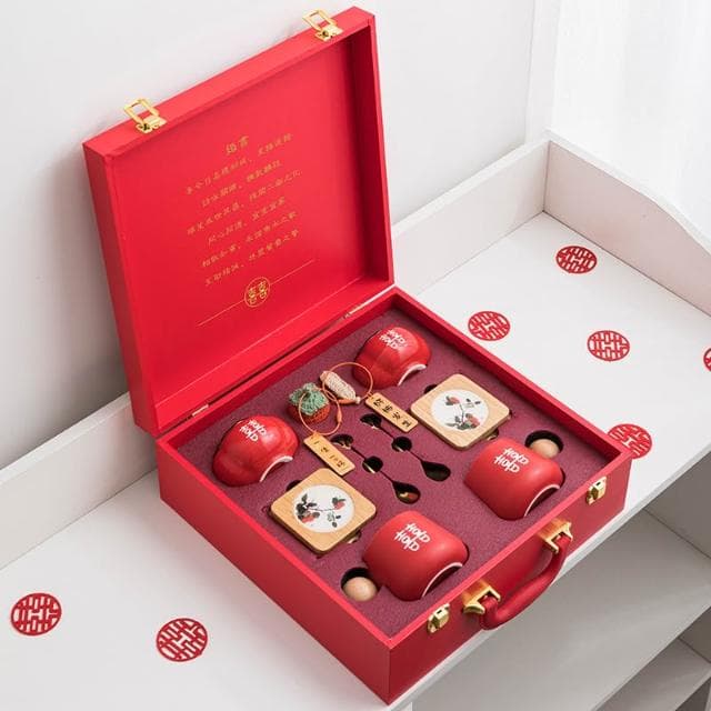 結婚禮物送新人情侶杯子新婚夫婦禮品實用新娘閨蜜訂婚送姐妹朋友