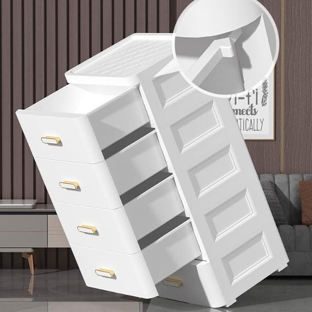 加厚抽屜式收納櫃多層塑膠零食櫃置物櫃家用寶寶衣櫃嬰兒童儲物櫃