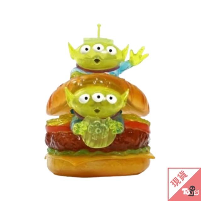 （現貨）SOAP 三眼怪 果凍漢堡 展會限定透明款 公仔 正版 設計師玩具 正品 送禮首選 玩具總動員 擺飾 玩具有毒