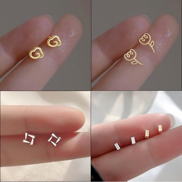可愛耳釘 飾品 耳釘 網美 高級感 耳飾 氣質百搭 耳環 韓國 耳針 耳釘
