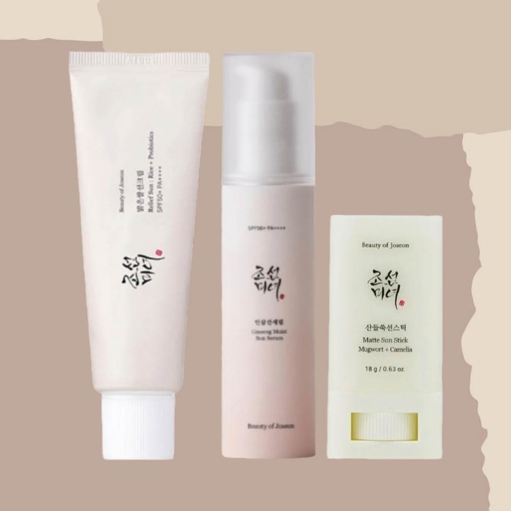 beauty of joseon 米萃防曬霜 艾草 山茶花啞光防曬棒 人蔘保濕防曬精華液 清爽防曬 保濕