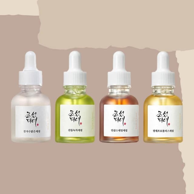 beauty of joseon 朝鮮美人 深層煥彩精華液 30ml(蜂膠 米萃 綠茶 人蔘 收縮毛孔 保持肌膚滋潤 明亮 防止色素沉著)