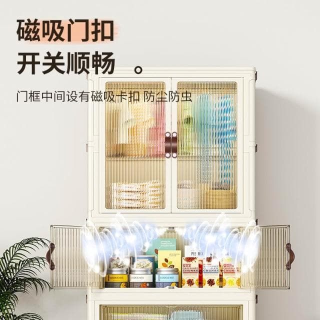 簡易衣櫃家用衣服收納櫃子儲物嬰兒小衣櫥兒童臥室出租屋可折疊
