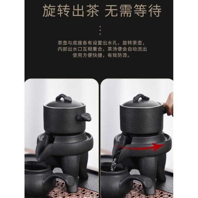茶具套裝新款家用簡約輕奢小套茶杯喝茶壺茶盤戶外便攜皮箱禮盒裝
