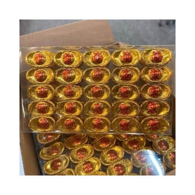 現貨 招財進寶金元寶巧克力50入