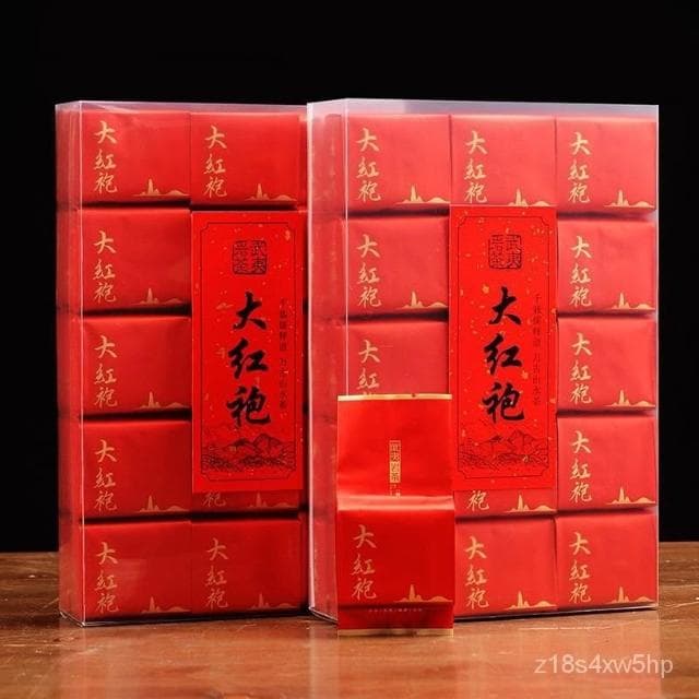 小食糖優選 武夷肉桂茶葉武夷山大紅袍正宗品質濃香型岩茶烏龍茶禮盒裝2024新茶