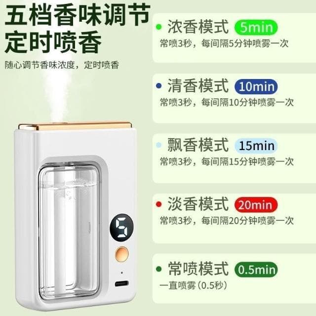 五檔水氧香氛機 薰香機 香薰機 水氧機 擴香機 精油擴香 夜燈 水氧機 薰香燈 香氛機 芳香機 加濕器