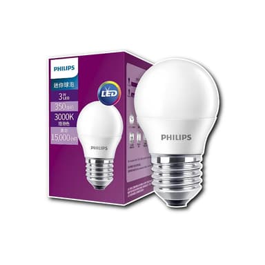 【Philips 飛利浦】PHILIPS飛利浦 含稅 LED 3W 燈泡 球泡 LED燈泡 LED球泡 迷你型球泡 E27 小燈泡 G45 小夜燈