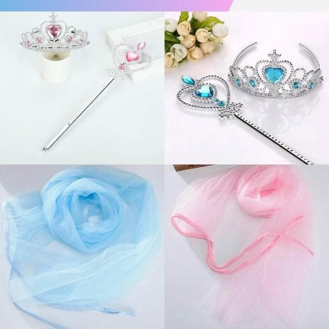 *小珍* 免運 冰雪奇緣 愛莎 艾莎 公主裙 連衣裙 蓬蓬裙 紗裙 女童 童裝 夏裝 春裝 秋裝