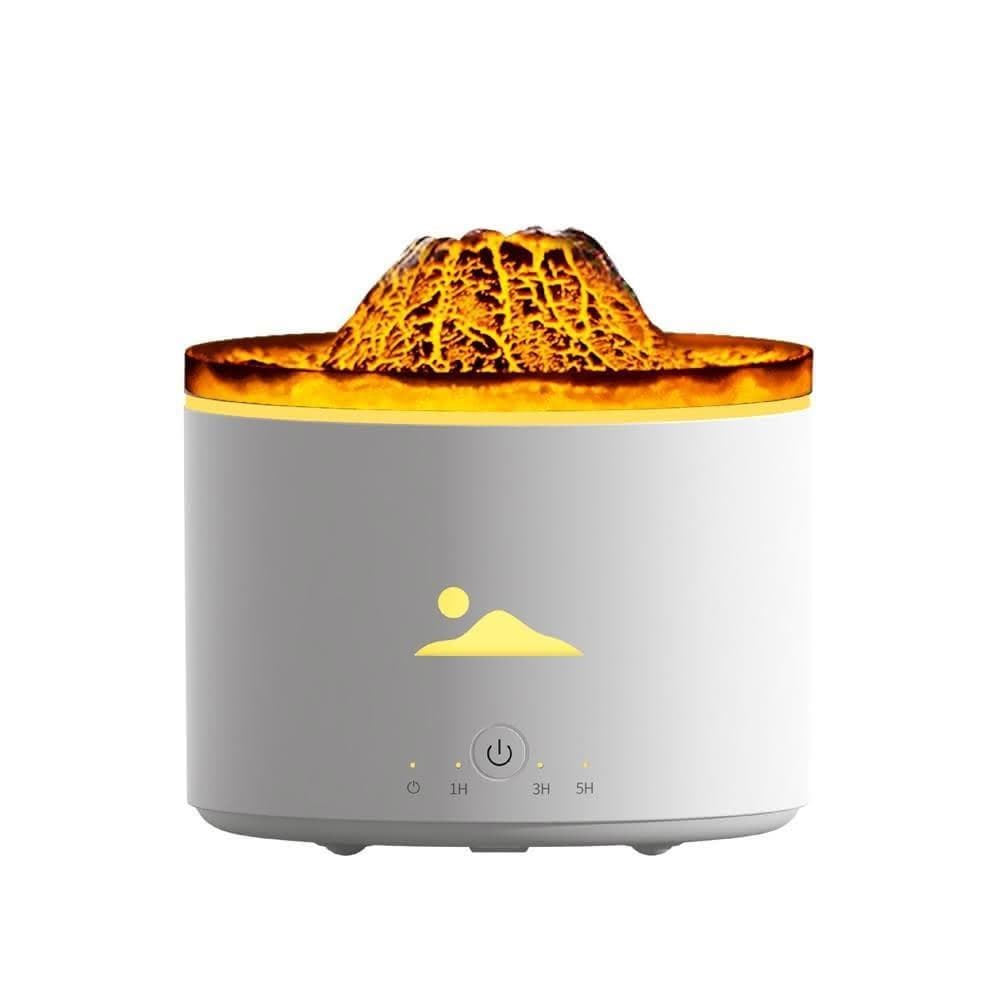 【D+ 滴家】火山熔岩香薰機 加濕器 小夜燈 (USB插電款) 火山熔岩香薰機 火山香薰機 氛圍夜燈 香氛機 水氧機 霧化機 擴香機