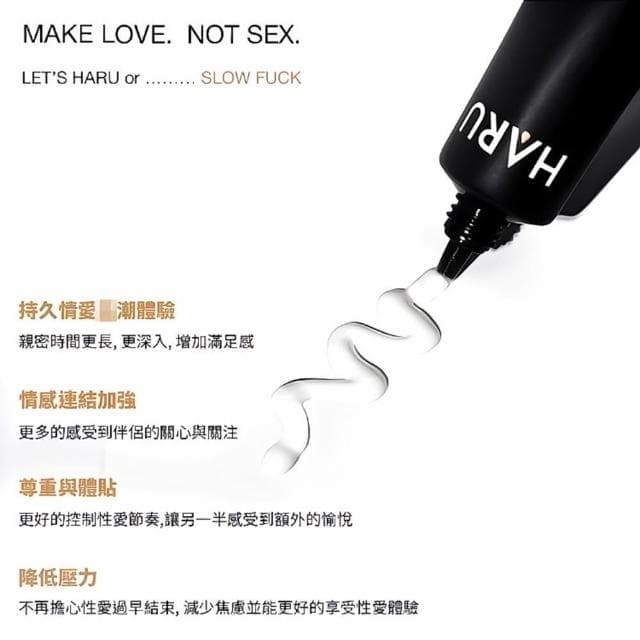 Slow FxxK 慢慢愛 男性機能乳膏 男性延時軟膏 20ml 性愛用品 持久液 持久乳膏 男性用品 持久 HA RU