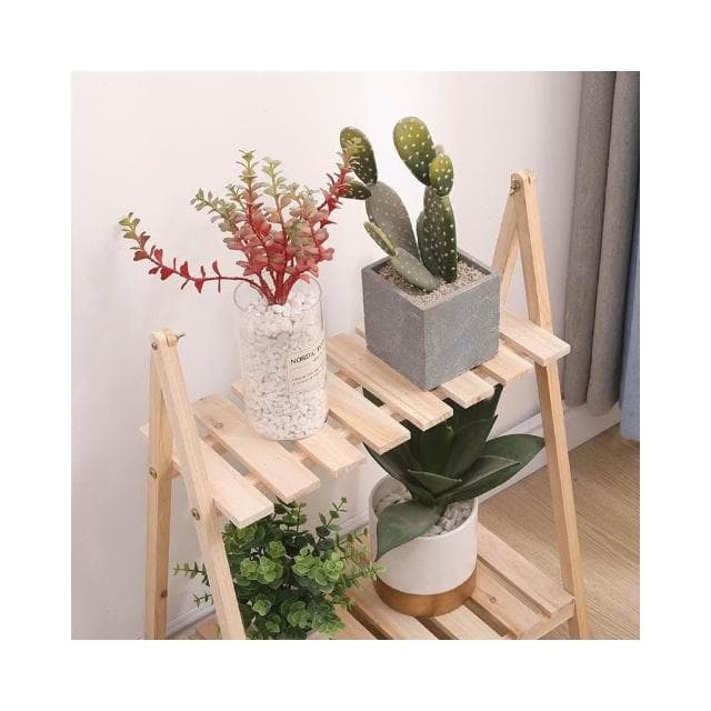 園藝花架 客廳花架 陽臺花架 實木花架 花盆架 多肉植物架盆栽架 田園花架置物架實木碳化耐用多層陽臺落地防腐室內戶外綠蘿