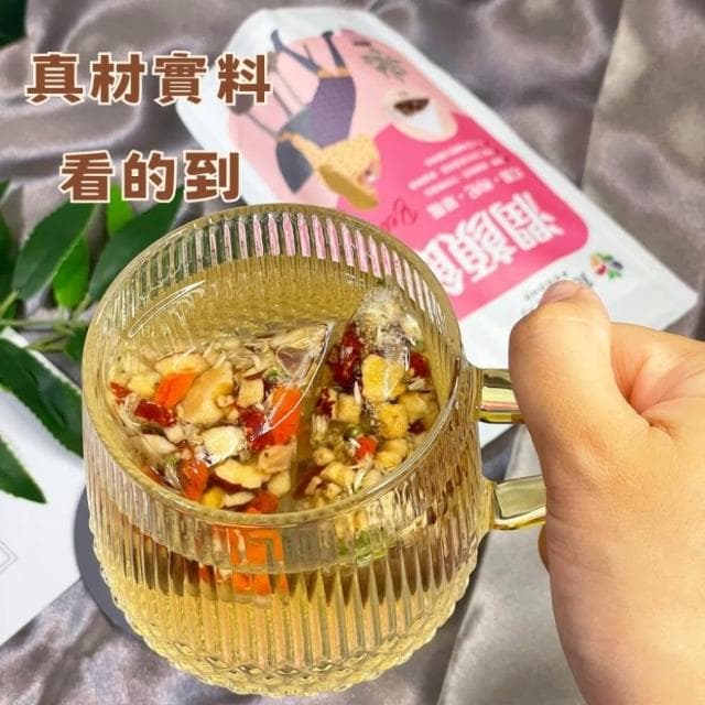 【食在美好】食在美好 潤顏飲4.5gX10入  紅棗 枸杞 草莓 菊花 甜菊 沖泡即飲 漢方水果飲  水果乾茶包 台灣生產