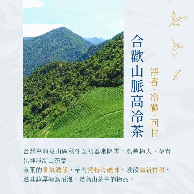 【名池茶業】豐香梨山果甜蜜香手採高冷烏龍茶75gx8包(共1斤)
