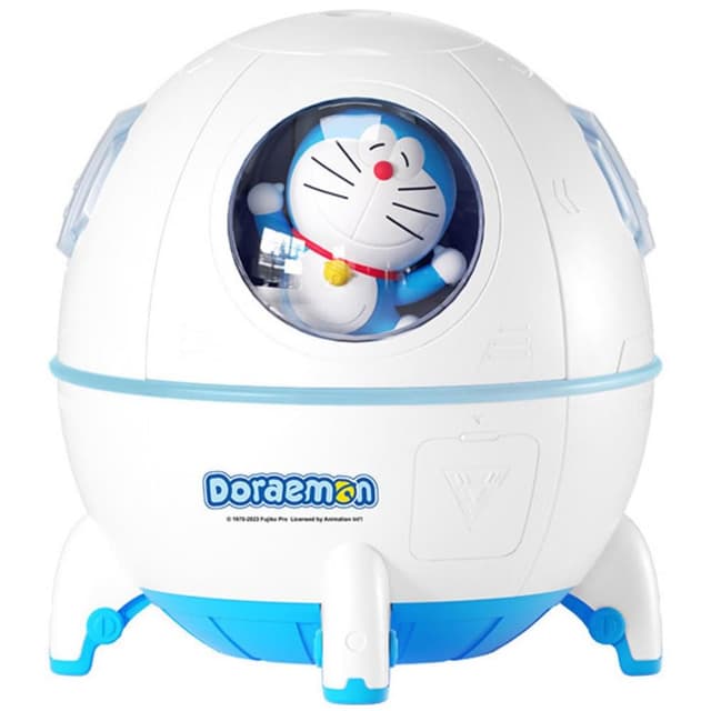 【Doraemon 哆啦A夢】太空艙 加濕器 香薰器 精油機 香氛 床頭小夜燈 小夜燈 手辦 公仔 七彩夜燈 臥室裝飾 送禮 兒童夜燈 生日 禮物