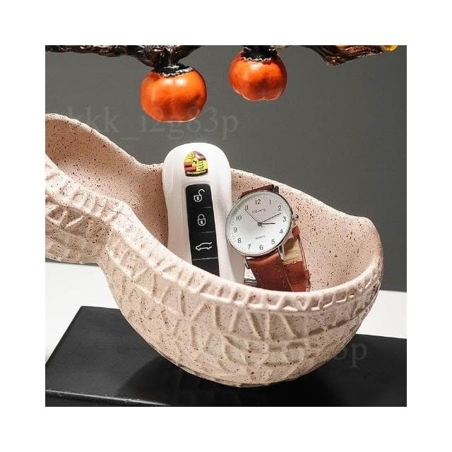 創意鑰匙收納玄關擺件 家居客廳高檔裝飾 好事發生喬遷之喜禮物實用 桌面擺件 客廳擺件 台面裝飾 創意擺件