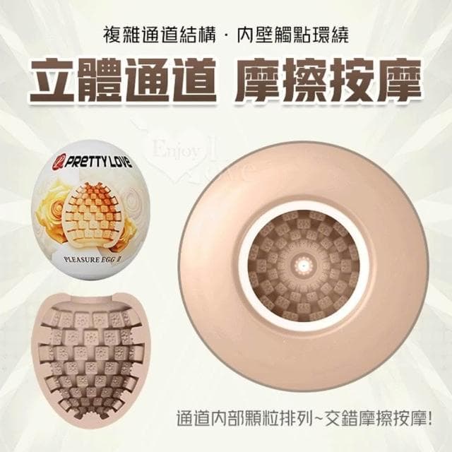 身材小巧 一手掌控 立體通道 摩擦按摩 複雜通道結構自慰蛋 自慰器 自慰套 手淫 生日禮物 交換禮物 男性情趣用品