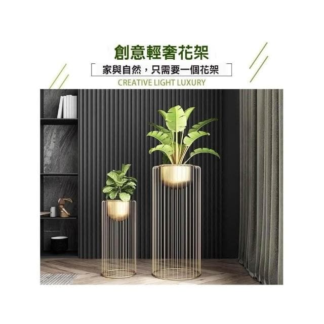輕奢鐵藝花架 加厚花架 鐵藝 北歐風 簡約 花盆架 盆栽架 落地式 植物架 綠蘿架 客廳花架