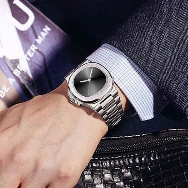 【EMMA SUE】高級腕錶 男腕錶 休閒錶 商務錶 石英錶男錶 石英手錶 鋼帶手錶 防水 潮流 錶 手錶男生 禮物 鈦合金手錶