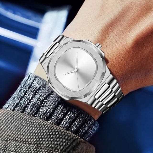 【EMMA SUE】高級腕錶 男腕錶 休閒錶 商務錶 石英錶男錶 石英手錶 鋼帶手錶 防水 潮流 錶 手錶男生 禮物 鈦合金手錶