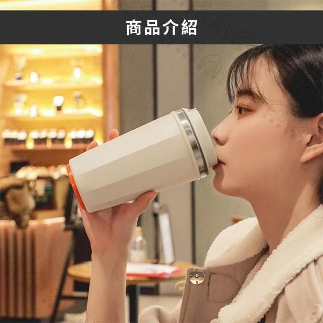【吸貓室】不倒杯 環保杯 隨行杯 500ml 不鏽鋼咖啡杯 不倒咖啡杯 咖啡杯 保溫杯 辦公室水杯 熱水杯 情侶禮物