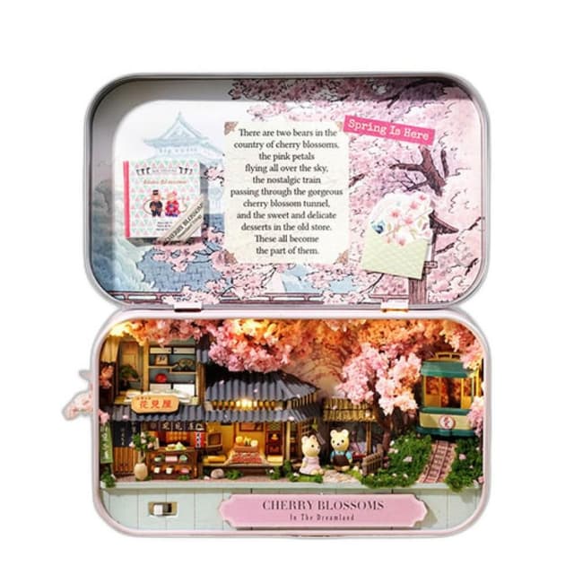 盒子劇場 智趣屋 diy小屋盒子 劇場手工制作 玩具屋女生日禮物