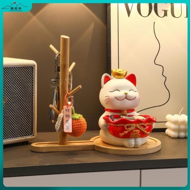 漫生活招財貓 玄關擺件 家居裝飾品 客廳裝飾 喬遷禮品 新居禮物 酒櫃電視櫃裝飾居家裝飾 開業禮物 交換