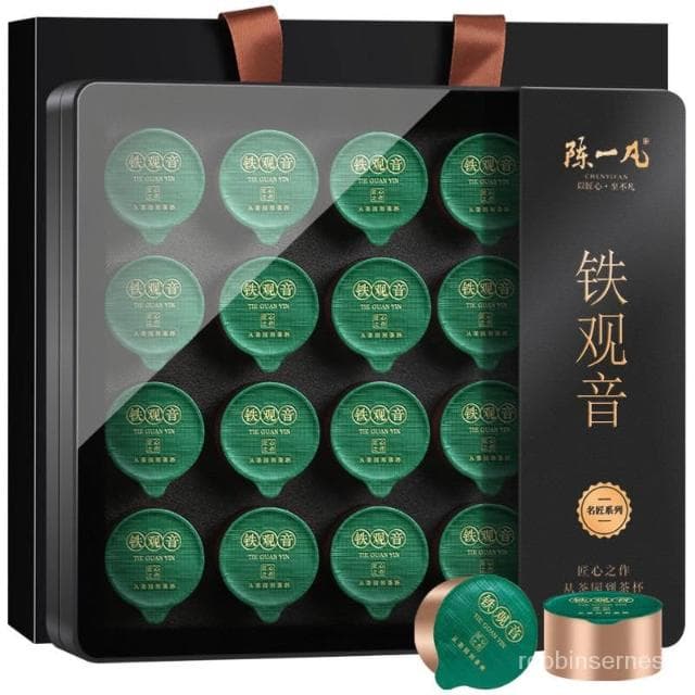 陳一凡 特級鐵觀音 2023新茶 安溪蘭花香烏龍茶葉 清香型高檔禮盒裝