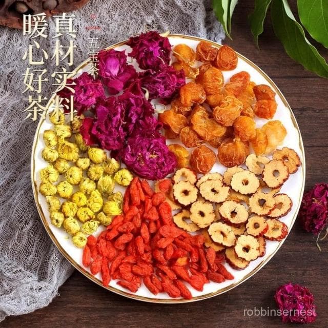 求求TW     紅棗桂圓枸杞玫瑰花組閤非補胎菊花茶調理女人