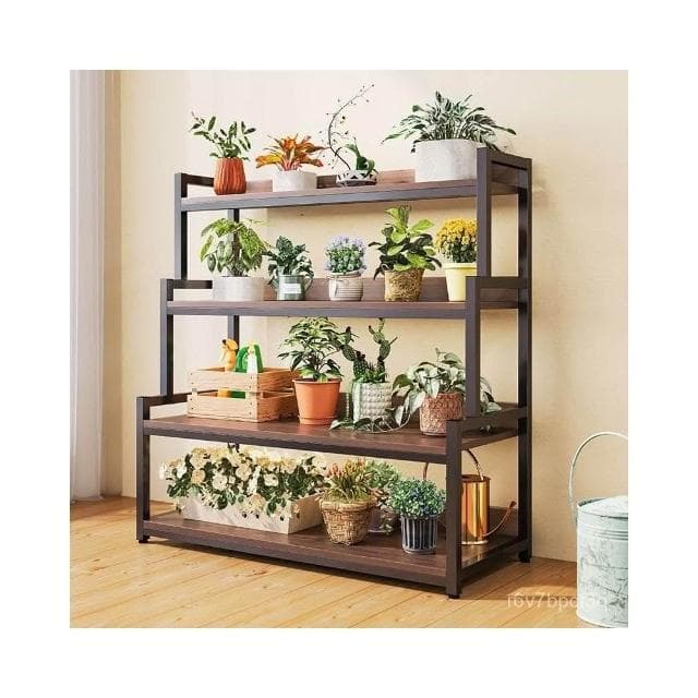 花架 植物架 陽臺花架 盆栽架 花盆架 花架子 不鏽鋼花架 花架落地 多肉植物架 室內室外 帶層闆花架
