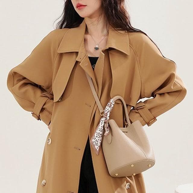 【EMMA SUE】真皮包包 手提包 牛皮小包 側背包 高級感 箱包 水桶包 包包 女生包包 包包女 生日禮物 質感 斜背包 肩背包 