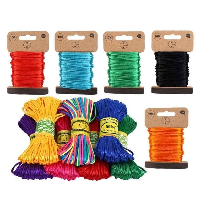 中國結編織繩 ( DIY材料 5號 線繩 手鏈 項鍊 繩子 吊墜線 韓國繩 中國結 編織繩 手工藝 手作配件)